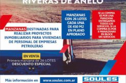 Nuevo Lanzamiento Riveras de Añelo