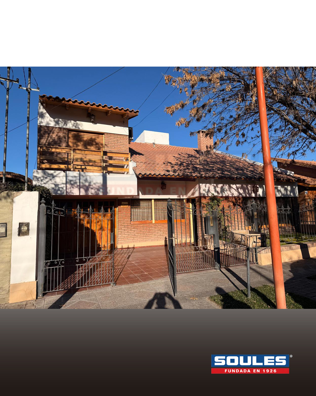 SOULES VENDE CASA